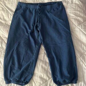 Women’s Xhilaration Medium Blue Capri Sweatpants